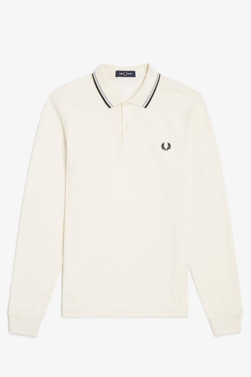 Fred Perry M3636 Fred Perry Shirt Herre Svarte | FNOUI11200