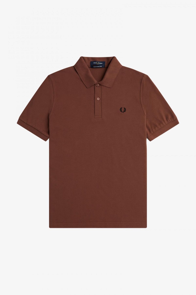 Fred Perry M3 Fred Perry Shirt Herre Brune Svarte | GNOEC68845