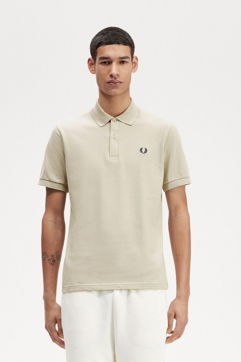 Fred Perry M3 Fred Perry Shirt Herre Lyse Marineblå | ENOHC83886