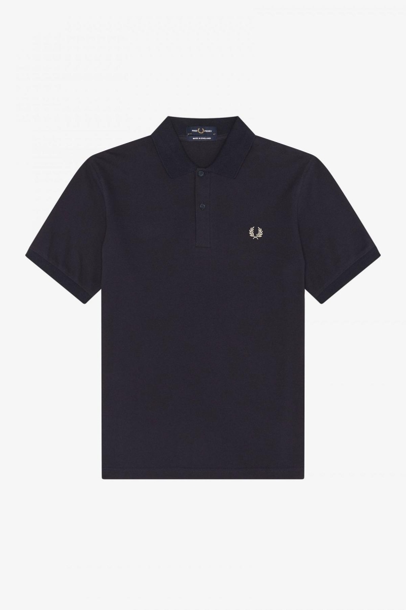 Fred Perry M3 Fred Perry Shirt Herre Marineblå Lyse | SNONY74029