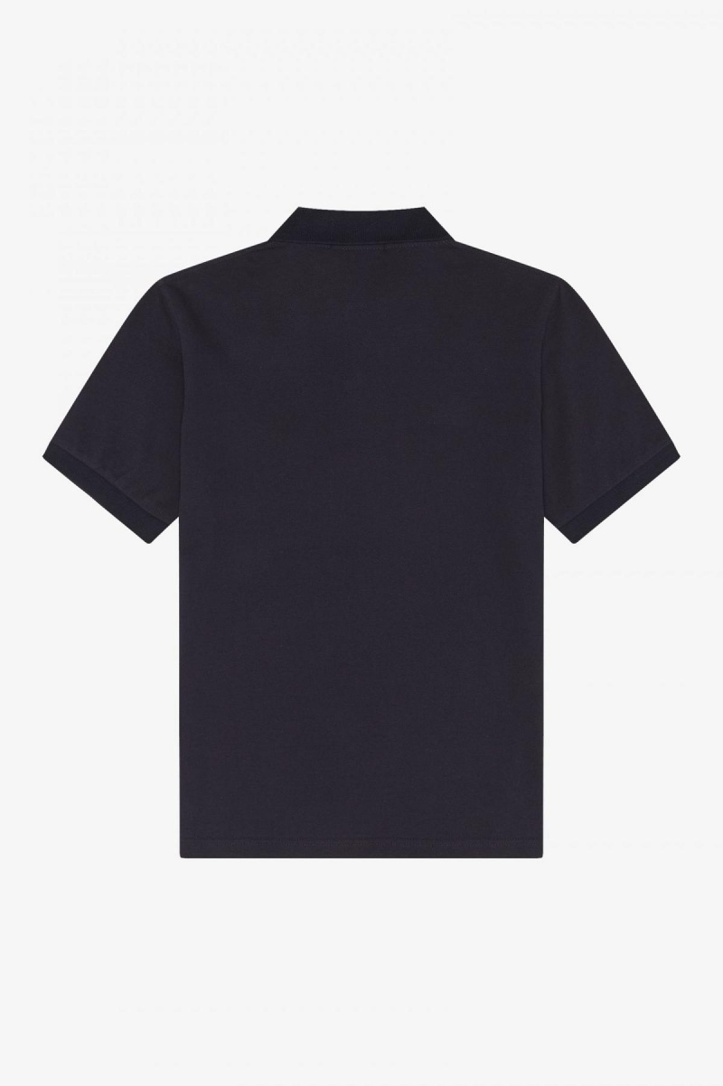 Fred Perry M3 Fred Perry Shirt Herre Marineblå Lyse | SNONY74029