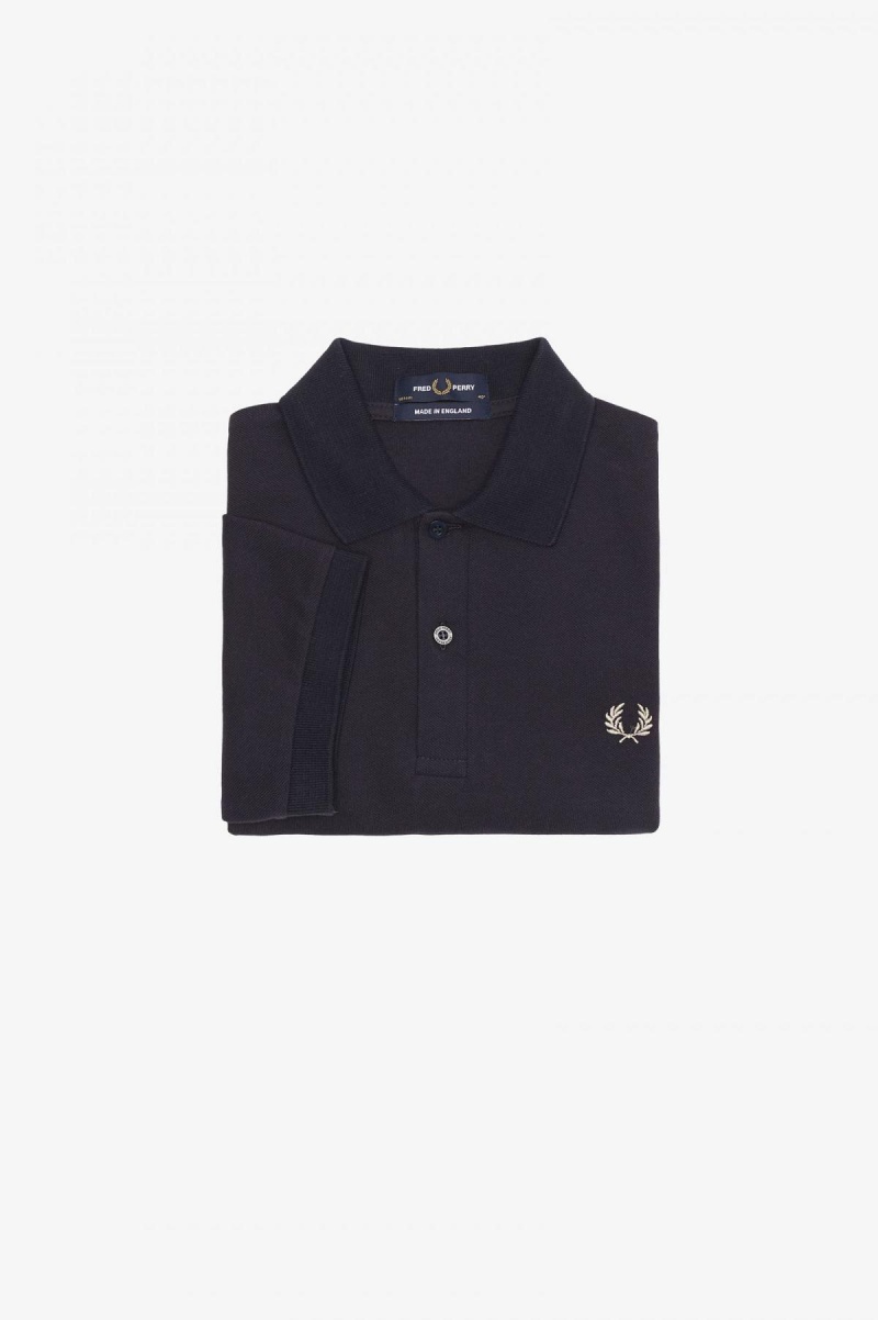 Fred Perry M3 Fred Perry Shirt Herre Marineblå Lyse | SNONY74029