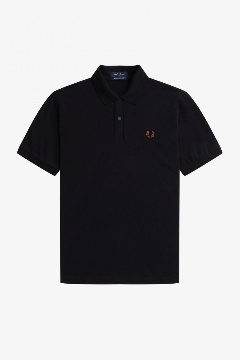 Fred Perry M3 Fred Perry Shirt Herre Svarte Brune | GNOEC98710