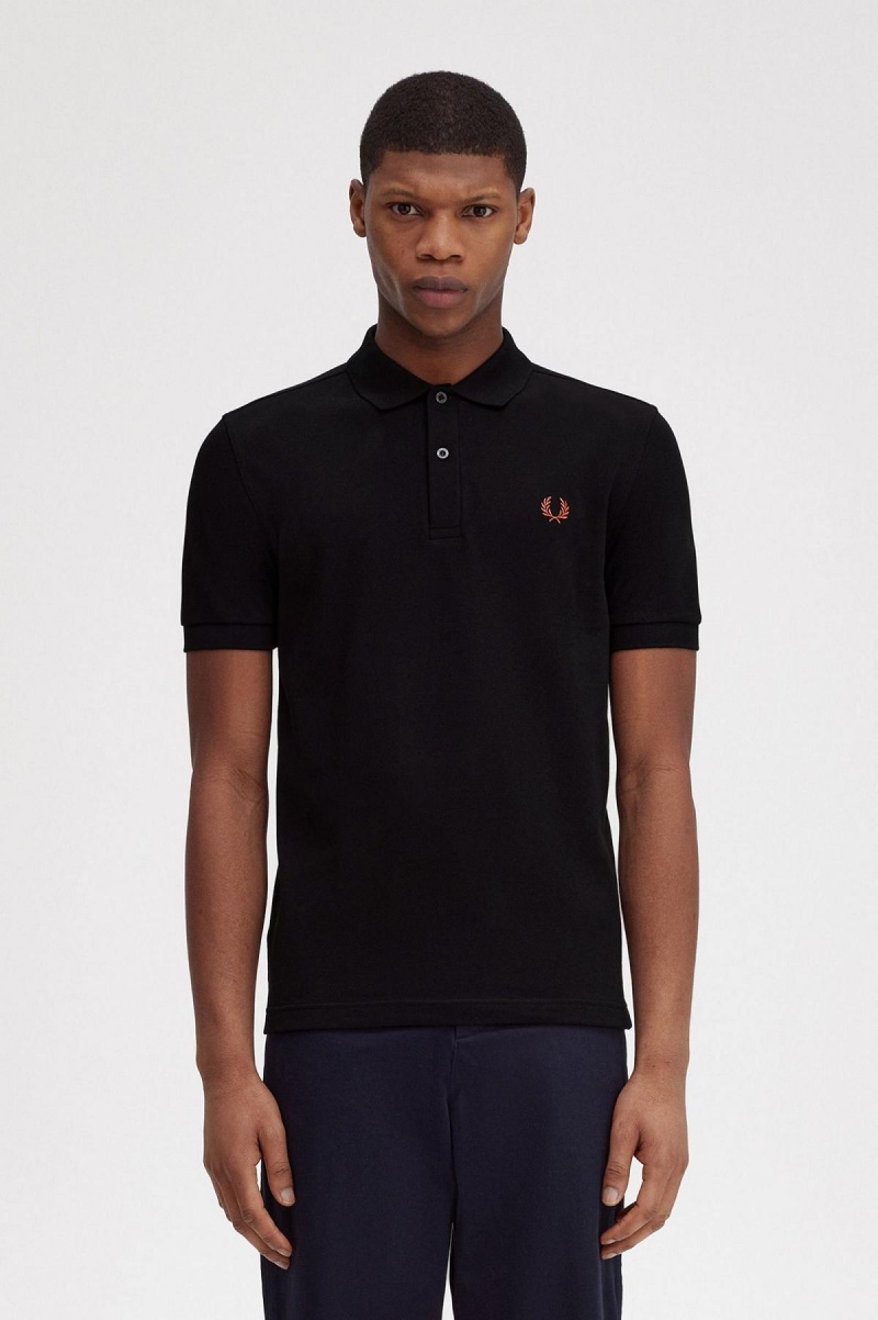 Fred Perry M6000 Fred Perry Shirt Herre Svarte Brune | TNOWZ14198