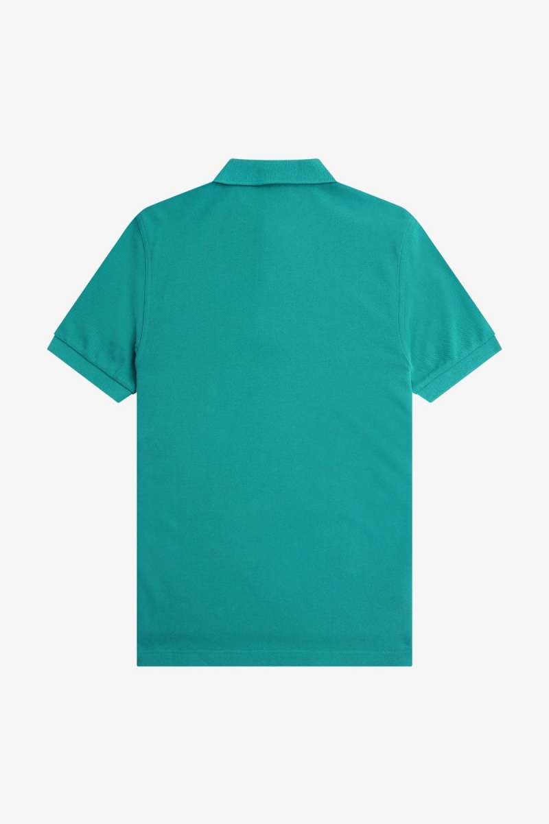 Fred Perry M6000 Fred Perry Shirt Herre Dyp Mint Brune | GNOUC73453