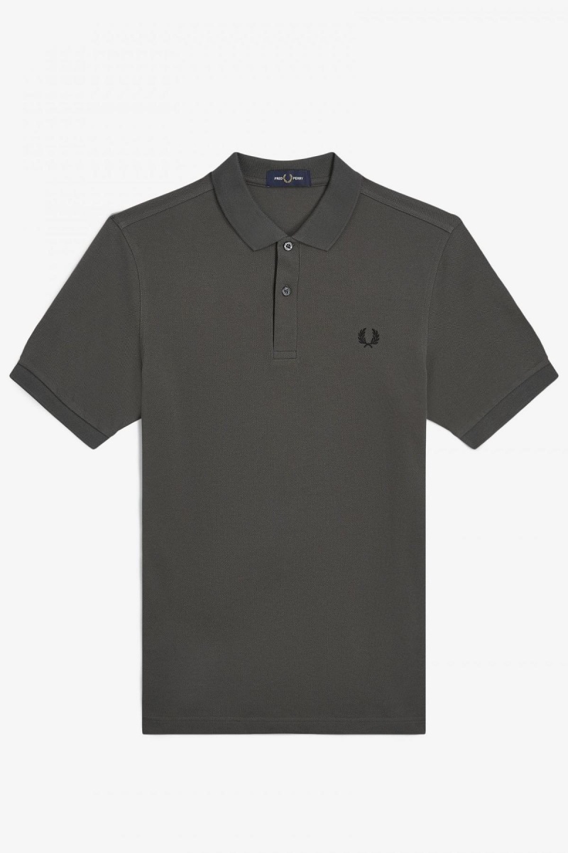 Fred Perry M6000 Fred Perry Shirt Herre Grønn Svarte | MNOFT99259