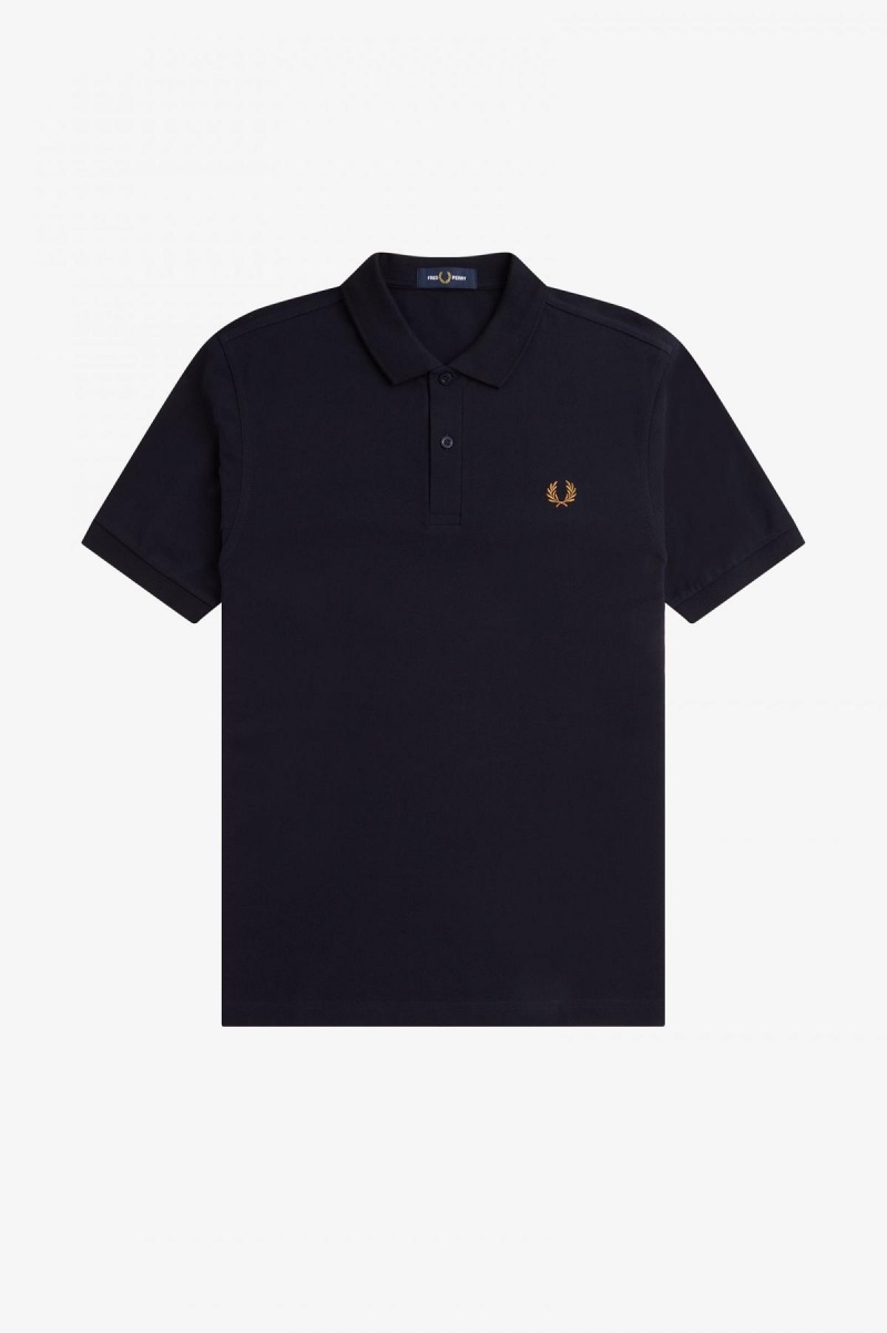 Fred Perry M6000 Fred Perry Shirt Herre Marineblå Mørke | PNOQX62901