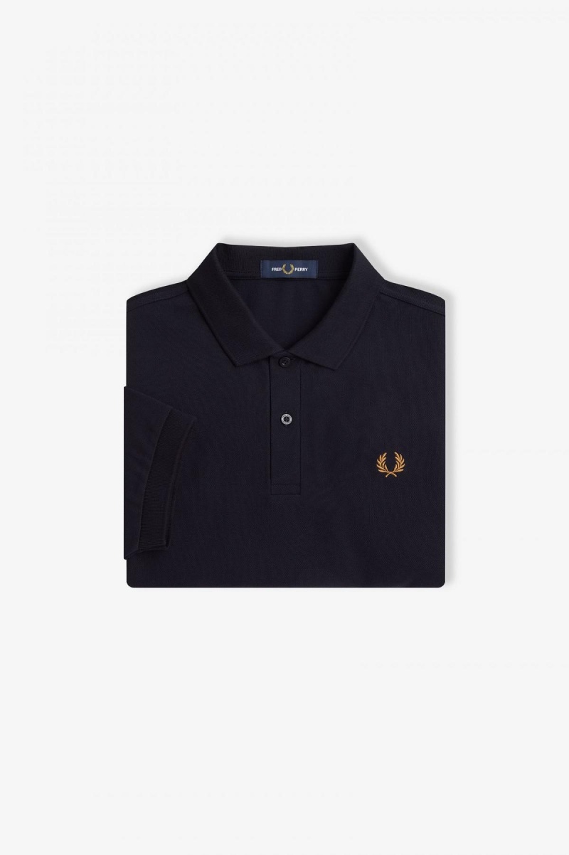 Fred Perry M6000 Fred Perry Shirt Herre Marineblå Mørke | PNOQX62901