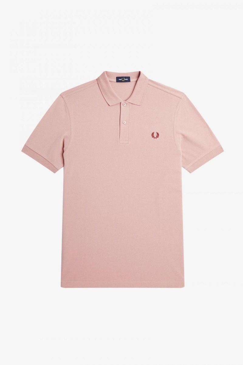 Fred Perry M6000 Fred Perry Shirt Herre Rosa Rosa | NOEGJ53903