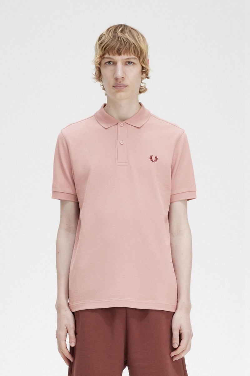 Fred Perry M6000 Fred Perry Shirt Herre Rosa Rosa | NOEGJ53903