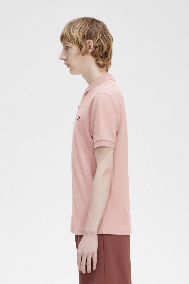 Fred Perry M6000 Fred Perry Shirt Herre Rosa Rosa | NOEGJ53903