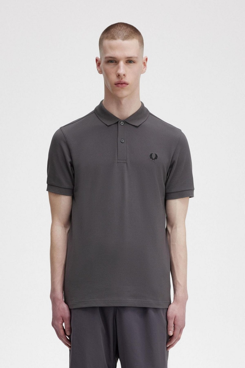 Fred Perry M6000 Fred Perry Shirt Herre Svarte | NOCVG88599