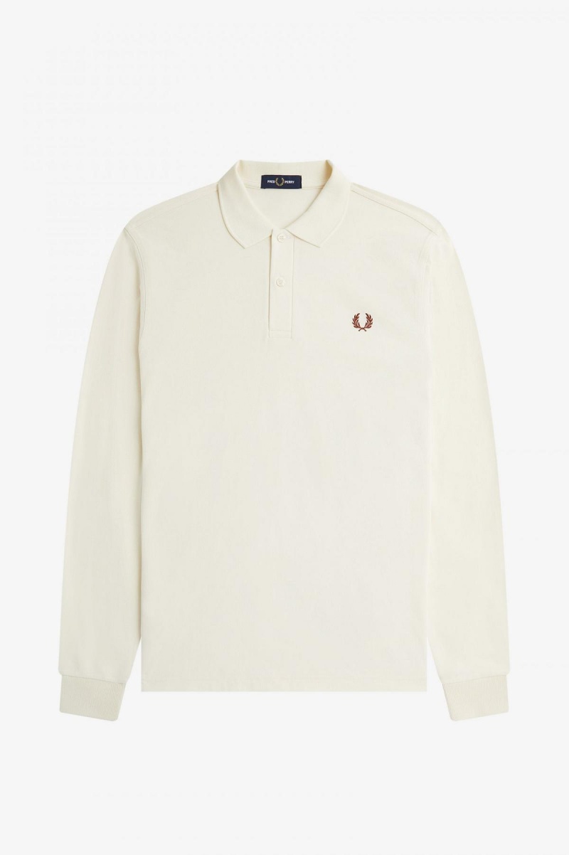 Fred Perry M6006 Fred Perry Shirt Herre Brune | UNOND20998