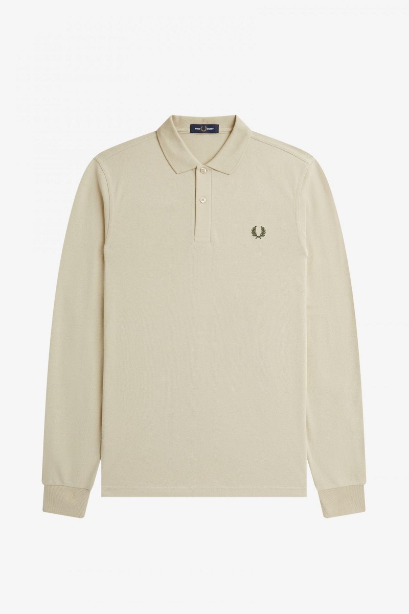 Fred Perry M6006 Fred Perry Shirt Herre Grønn | NODFL79649