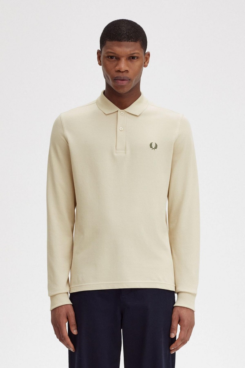 Fred Perry M6006 Fred Perry Shirt Herre Grønn | NODFL79649