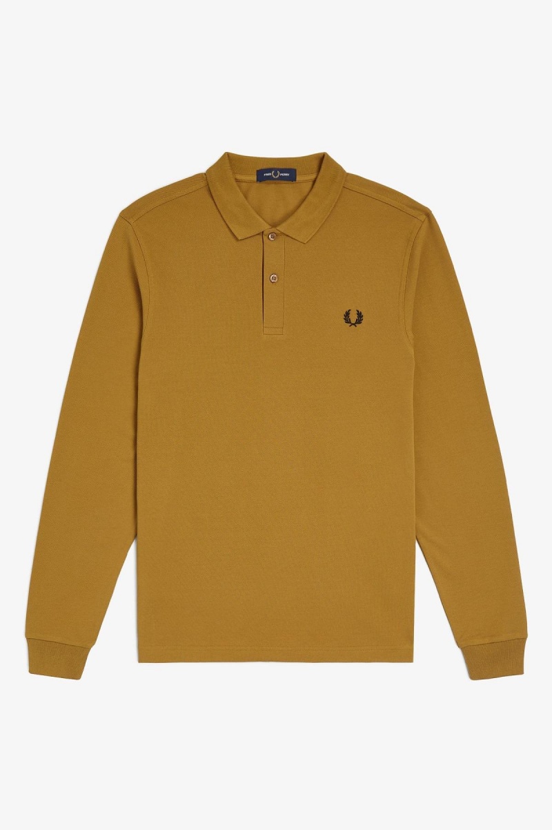 Fred Perry M6006 Fred Perry Shirt Herre Mørke Svarte | TNOWZ63155