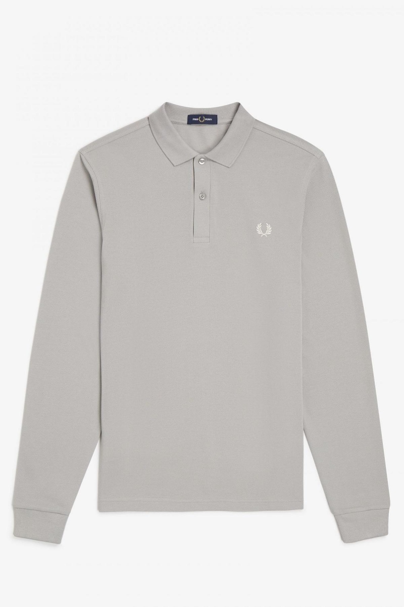 Fred Perry M6006 Fred Perry Shirt Herre Limestone | LNOTR26006