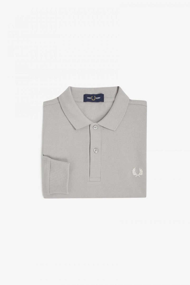 Fred Perry M6006 Fred Perry Shirt Herre Limestone | LNOTR26006