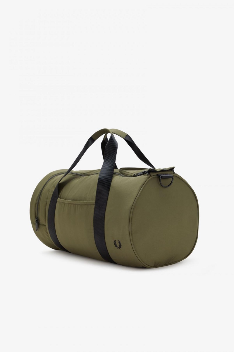 Fred Perry Ripstop Barrel Veske Accessories Grønn | TNOPQ67509