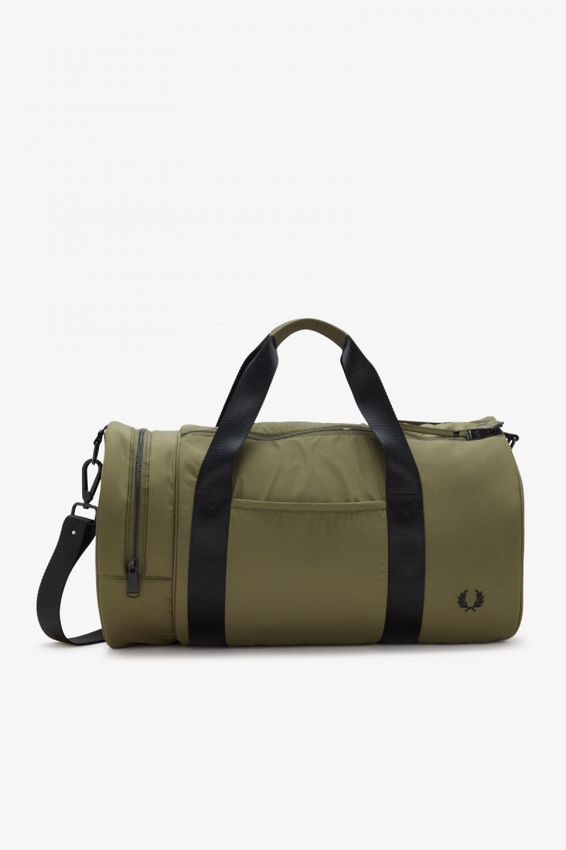 Fred Perry Ripstop Barrel Veske Accessories Grønn | TNOPQ67509