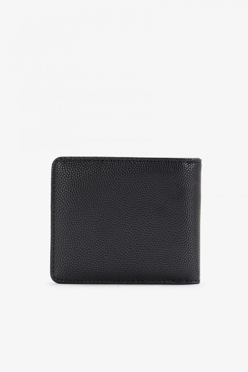 Fred Perry Scotch Grain Billfold Lommebok Accessories Svarte | NOJZR72336