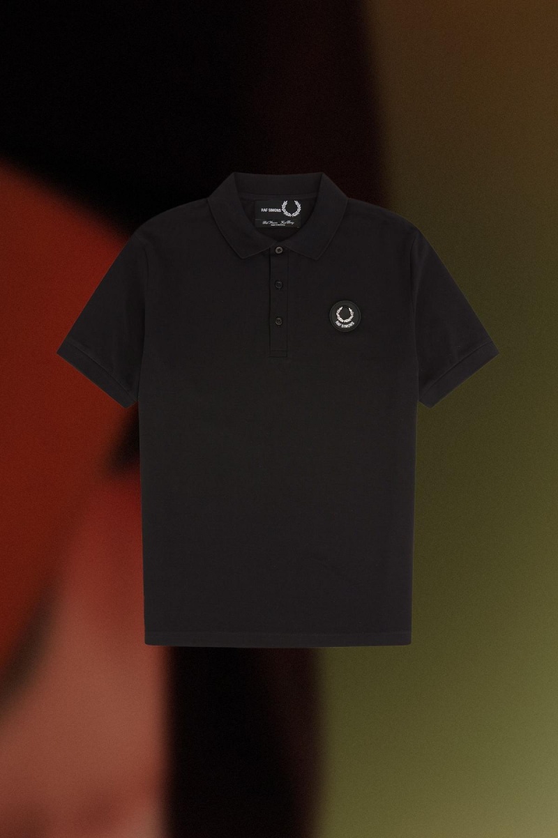 Fred Perry Slim Fit Polo Shirt Polo T Skjorte Herre Svarte | NOICD99934