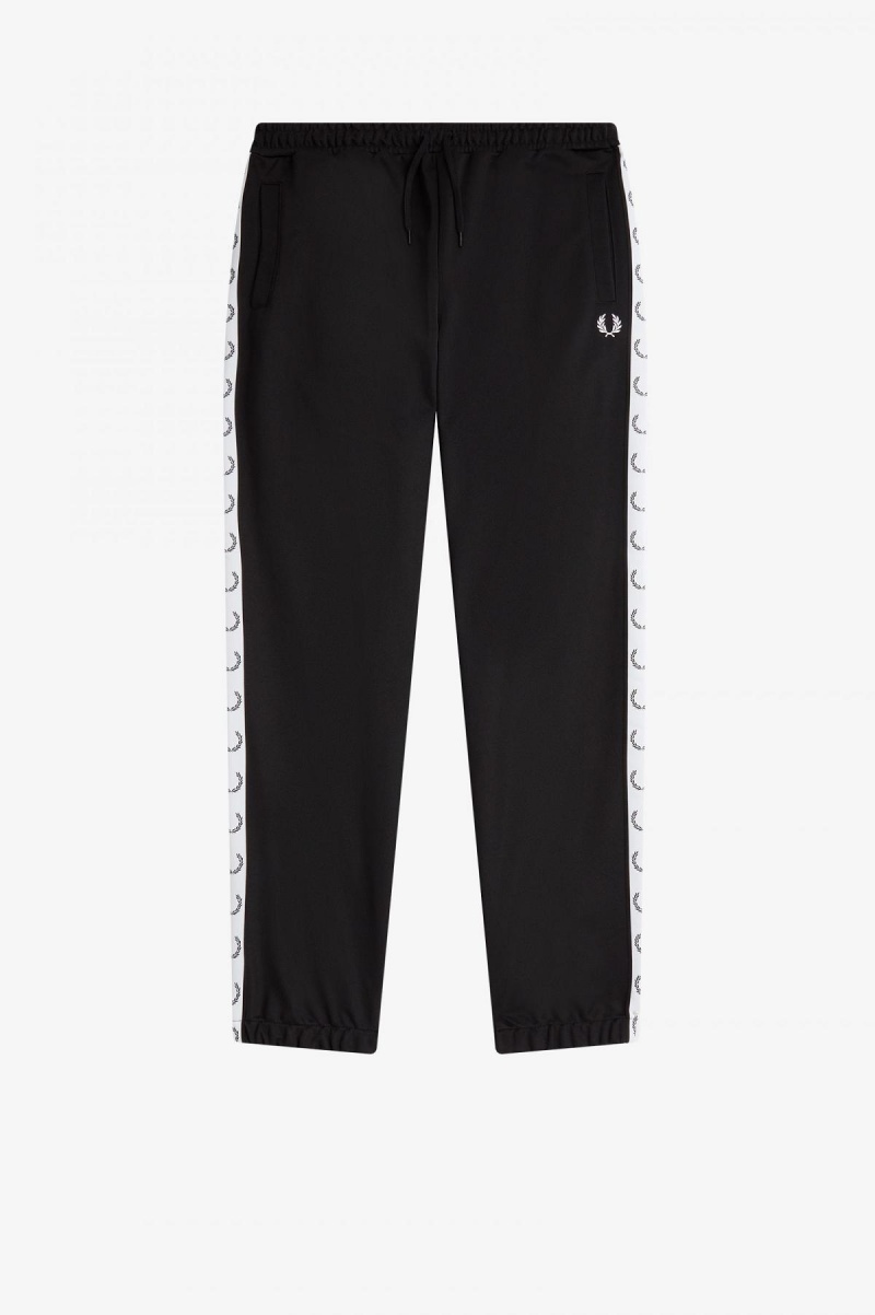 Fred Perry Taped Track Pant Bukser Herre Svarte | ZNOMJ64562