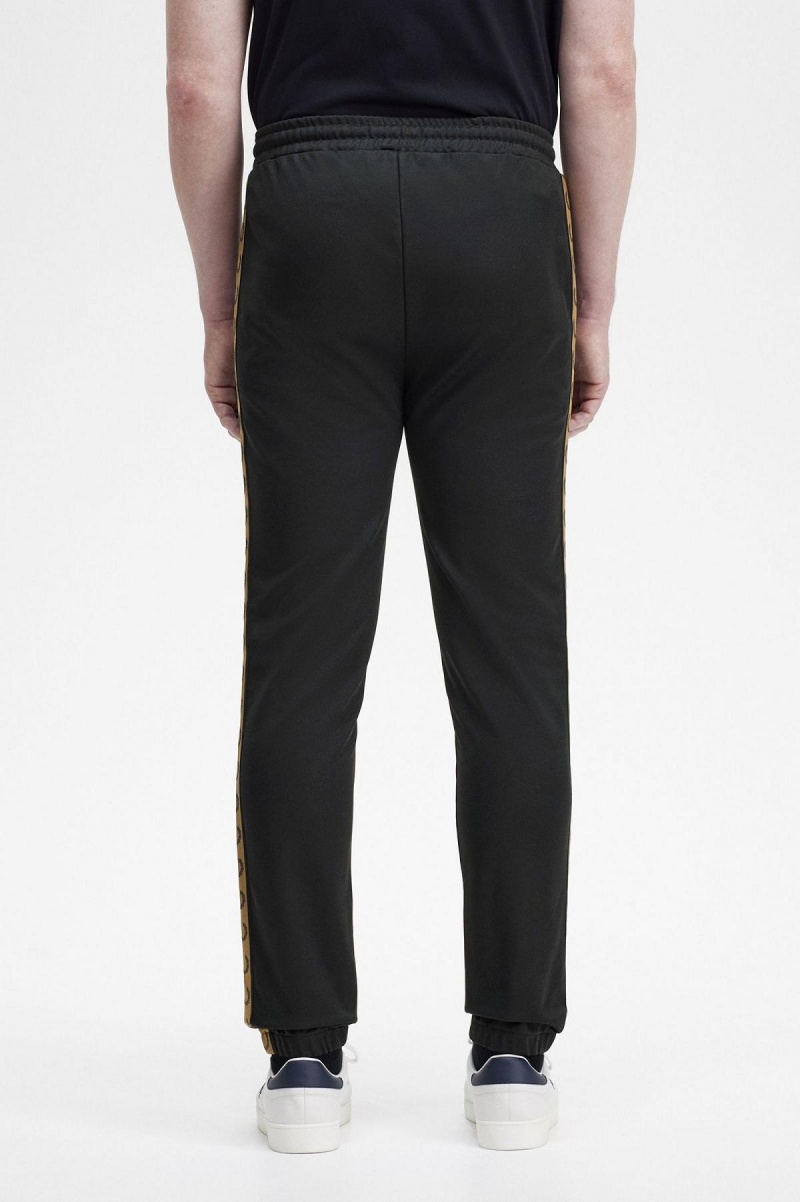 Fred Perry Taped Track Pants Bukser Herre Svarte | QNOWA43191