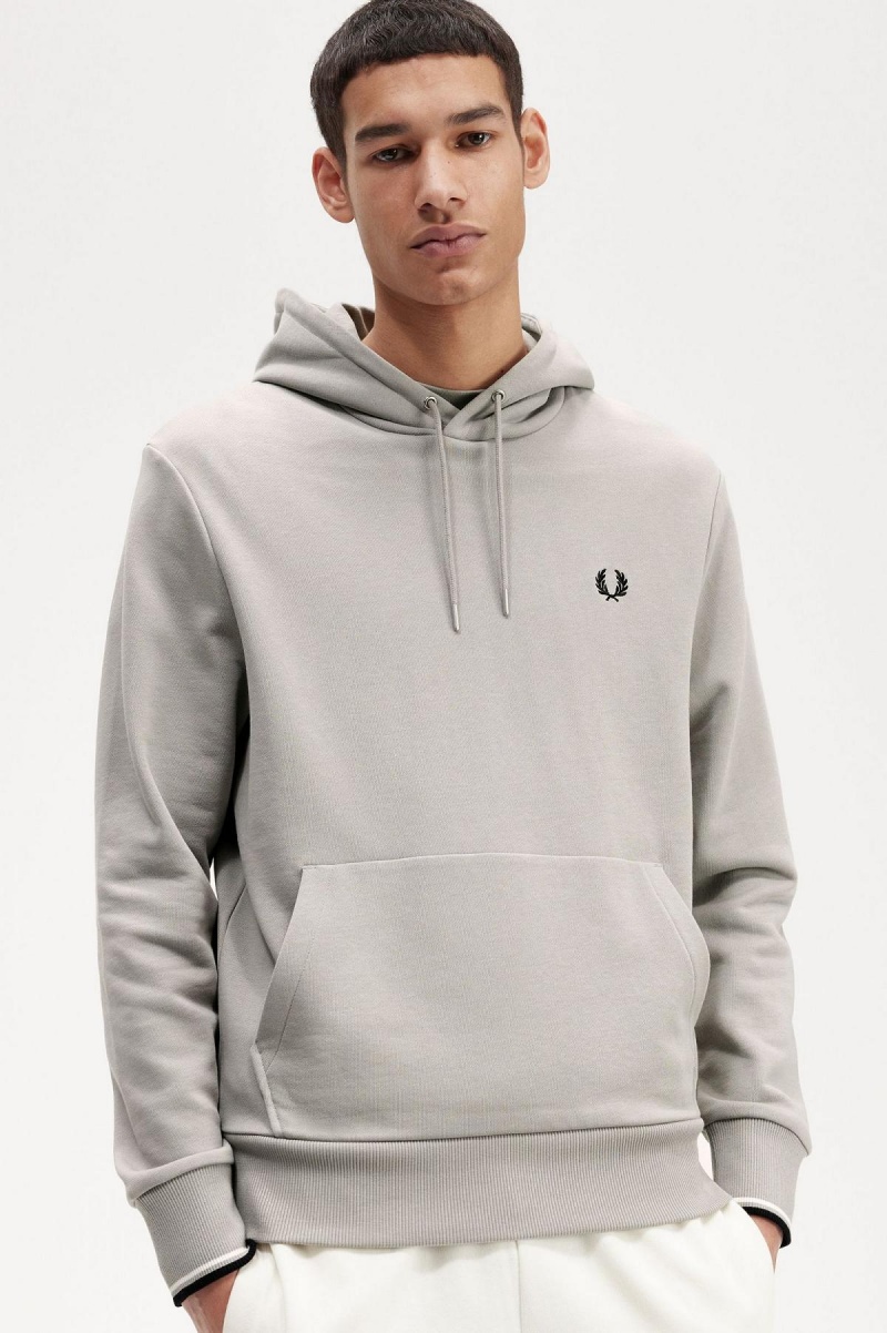 Fred Perry Tipped Hette Gensere Herre Limestone | GNOUC41283