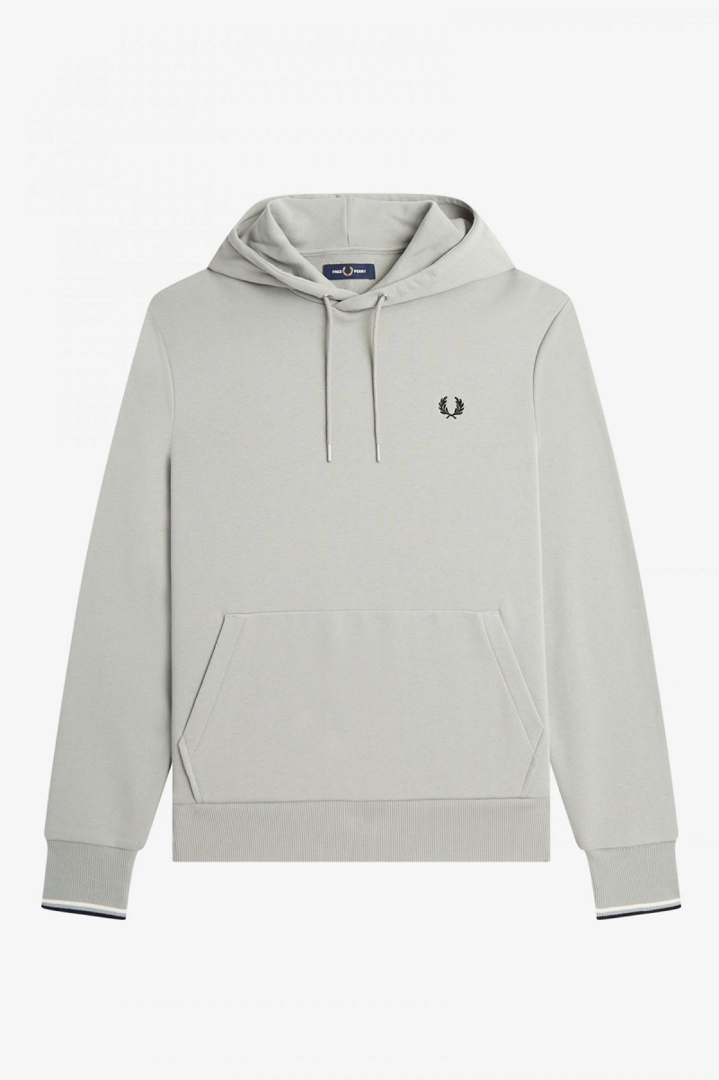 Fred Perry Tipped Hette Gensere Herre Limestone | GNOUC41283