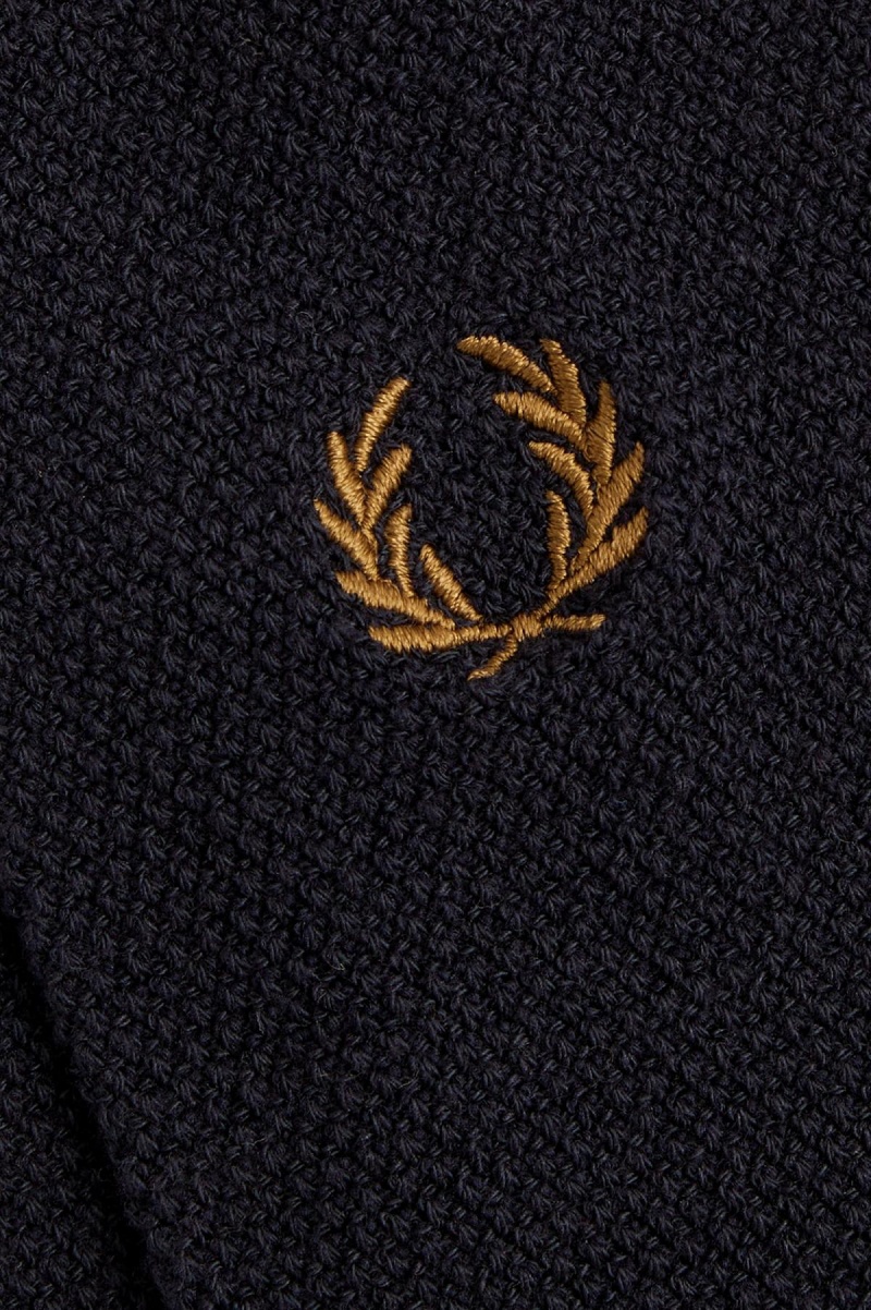 Fred Perry Tipped Sokker Accessories Marineblå Mørke | NOXBR18265