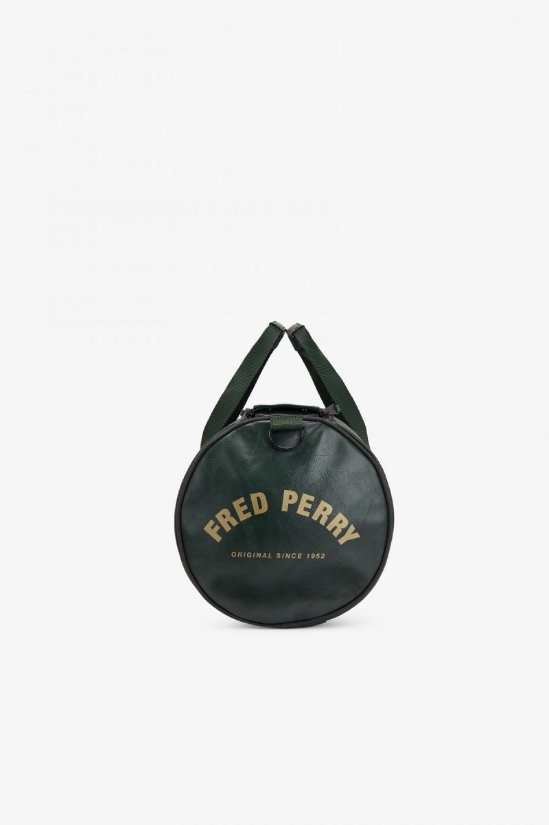 Fred Perry Tonal Barrel Veske Accessories Mørke Grønn | TNOPQ63997