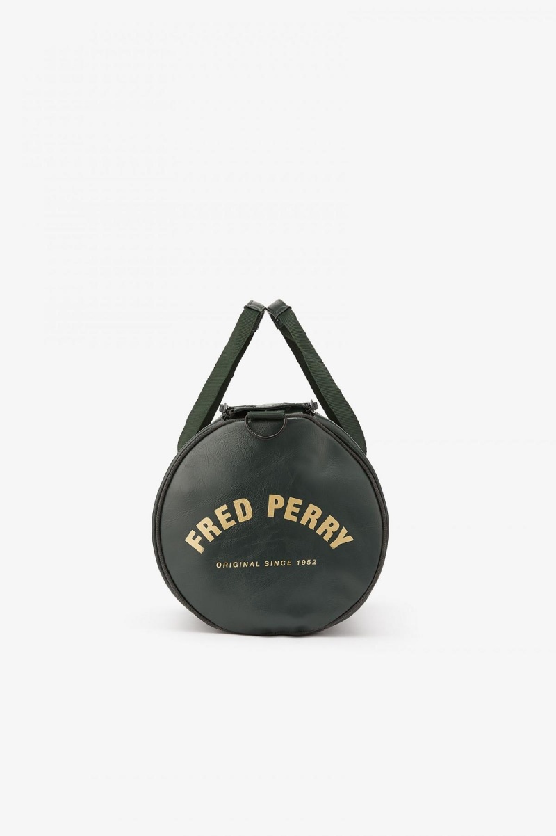 Fred Perry Tonal Barrel Veske Accessories Mørke Grønn | TNOPQ63997