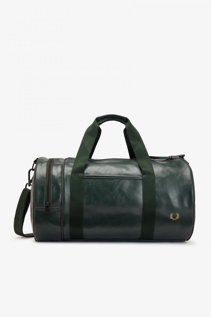 Fred Perry Tonal Barrel Veske Accessories Mørke Grønn | TNOPQ63997