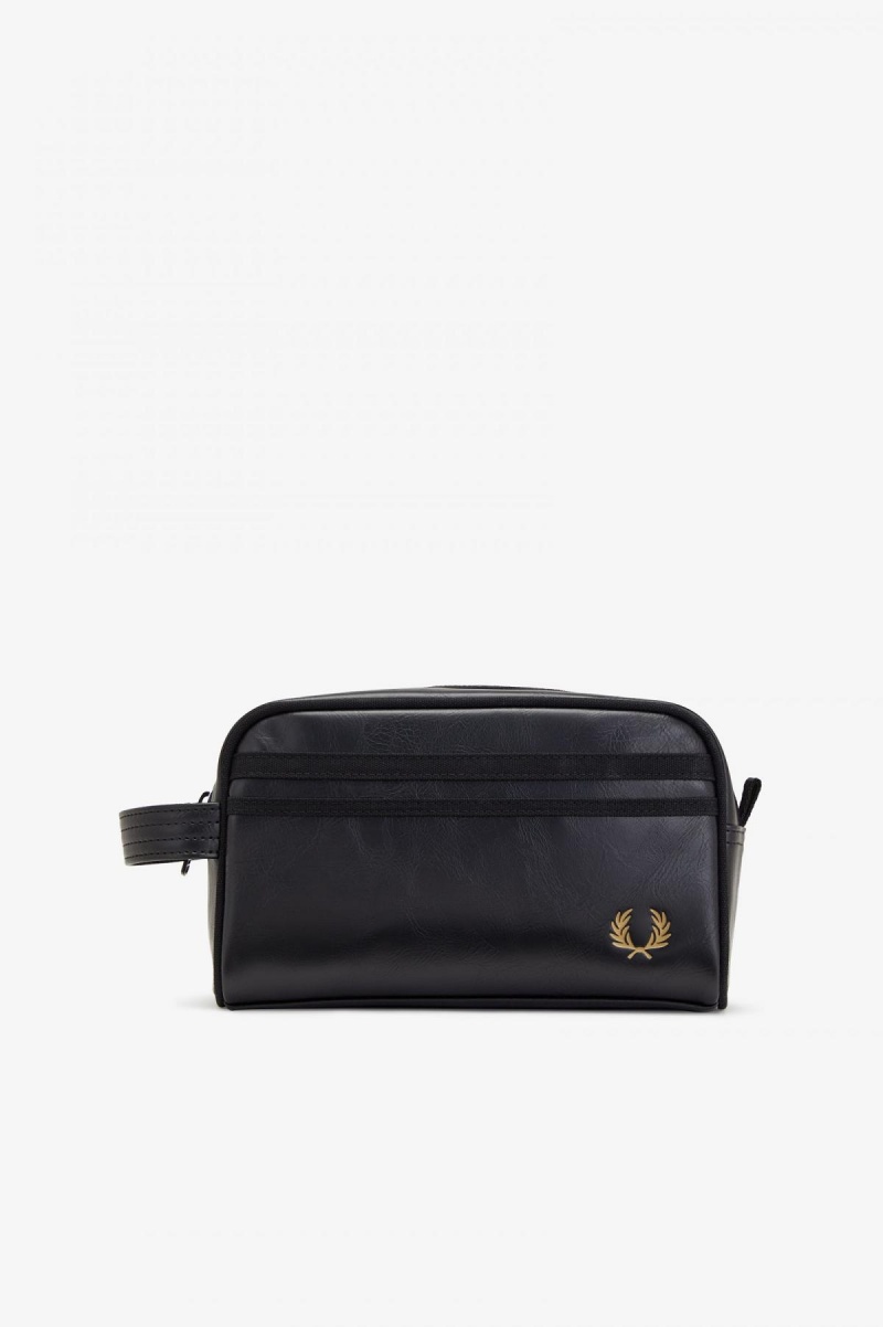 Fred Perry Tonal Wash Veske Accessories Svarte | ENOVG58039